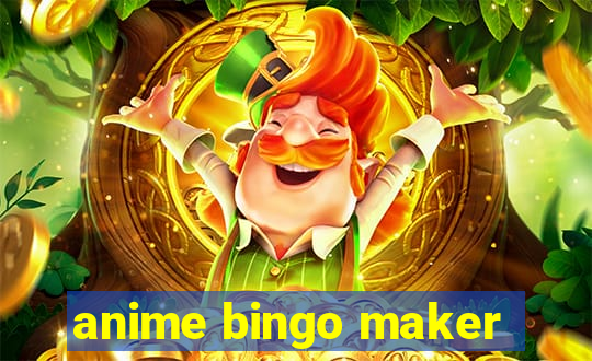 anime bingo maker